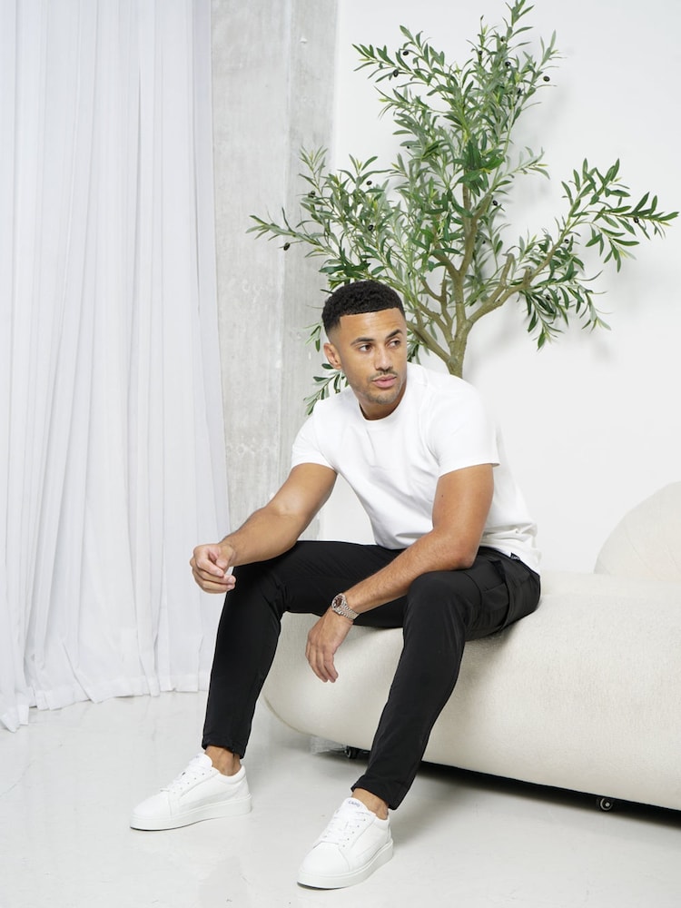 CAPO Black Utility Cargo Joggers - Image 2 of 6