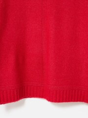 Oliver Bonas Red Roll Neck Knitted Jumper - Image 8 of 8