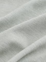 Sage Green Regular Fit Heritage Herringbone T-Shirt - Image 2 of 8