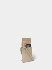 zlata (barva); zlato - Osprey London The Madison usnjena torbica za telefon - Slika 2 iz 5
