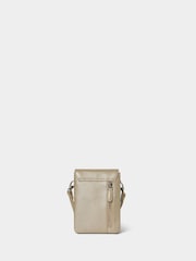 zlata (barva); zlato - Osprey London The Madison usnjena torbica za telefon - Slika 3 iz 5