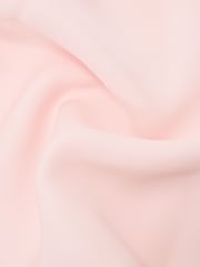 Reiss Pale Pink Emilia One-Shoulder Scarf Bustier Top - Image 6 of 6