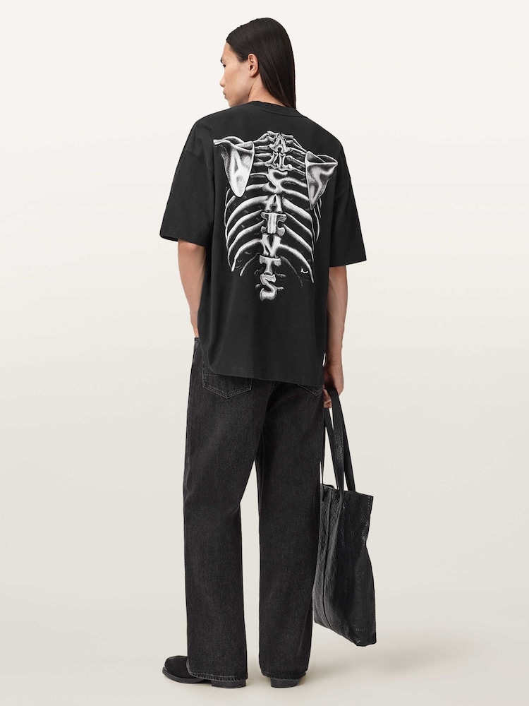 T-Shirt À Col Rond AllSaints pour homme en coloris Noir