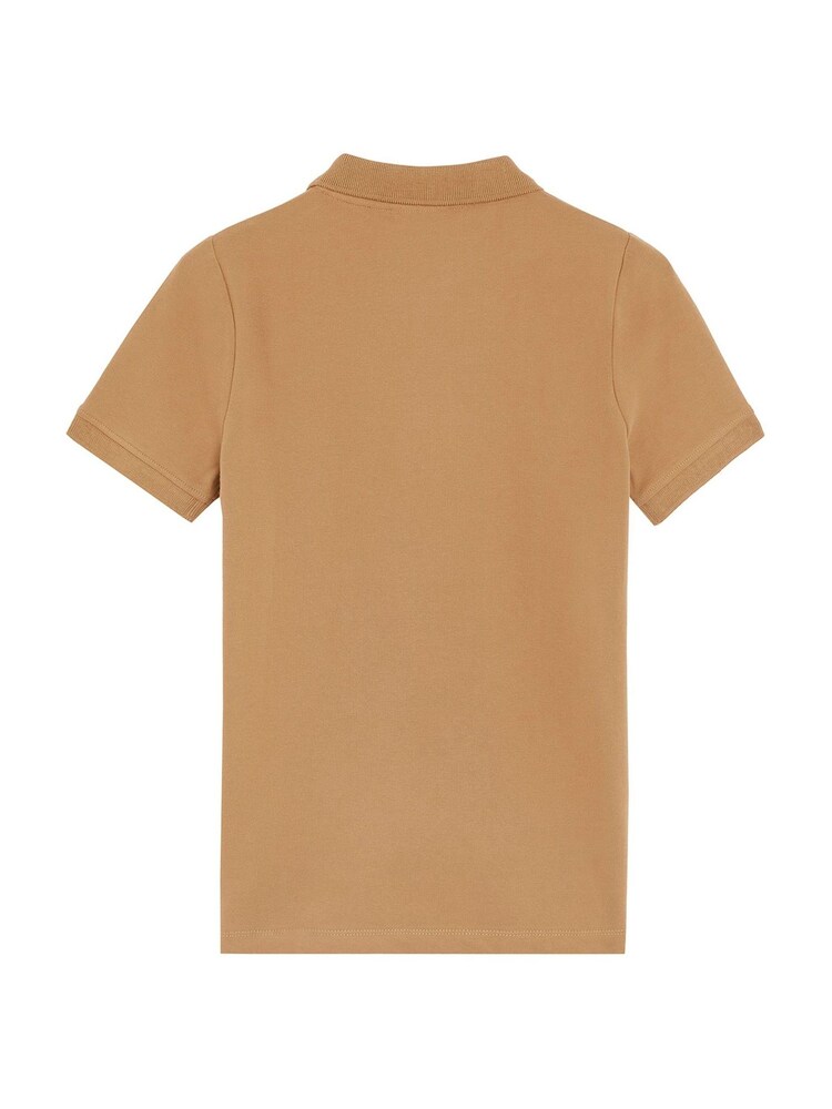 Lyle & Scott Brown L&S Monogram Polo Shirt - Image 2 of 3