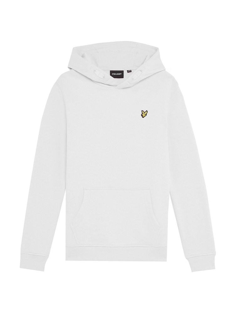 Lyle & Scott White Pullover Hoodie - Image 1 of 3