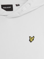 Lyle & Scott White Pullover Hoodie - Image 2 of 3