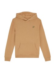Lyle & Scott Brown Pullover Hoodie - Image 1 of 3