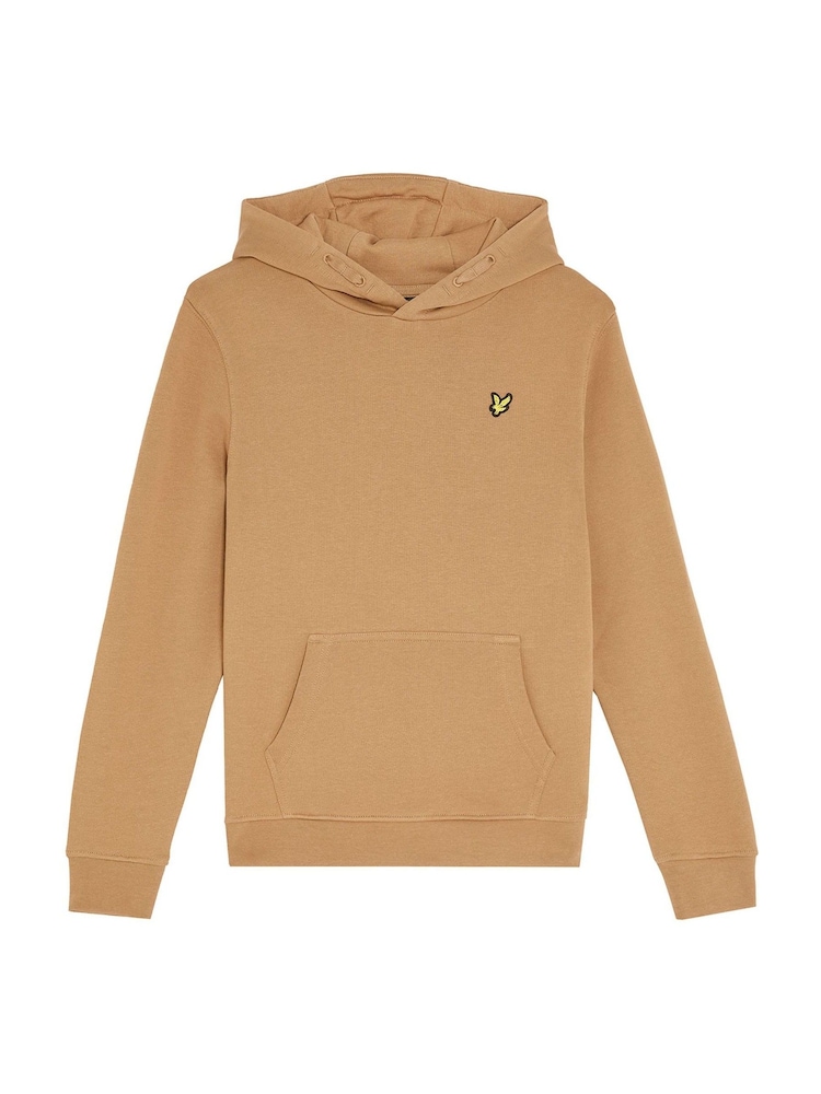 Lyle & Scott Brown Pullover Hoodie - Image 1 of 3