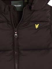 Lyle & Scott Black Ripstop Quilted Gilet - Image 3 of 3