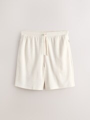 Khaki Green / Ecru White / Black - Co-ord T-Shirt And Shorts Set 3 Pack - Bild 7 von 10