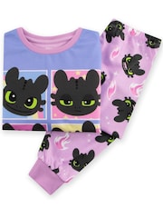 Character Purple How To Train Your Dragon Pyjama Set - Image 11 of 11