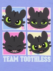 Character Purple How To Train Your Dragon Pyjama Set - Image 9 of 11