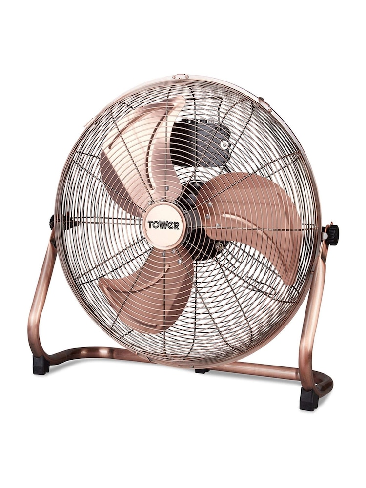 Tower Copper High-Speed Velocity Floor Fan - Image 1 of 8