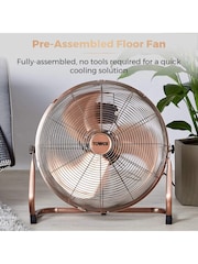 Tower Copper High-Speed Velocity Floor Fan - Image 3 of 8