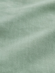 Sage Green Palm Regular Fit Graphic Print Heavy Weight T-Shirt - Image 8 of 8