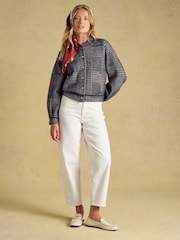 Joules Soft Touch Navy Patterned Knitted Jacket - Image 5 of 9