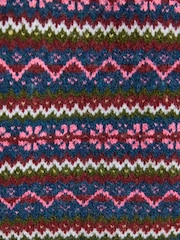 Joules Holly Multi Fair Isle Knitted Vest - Image 6 of 8