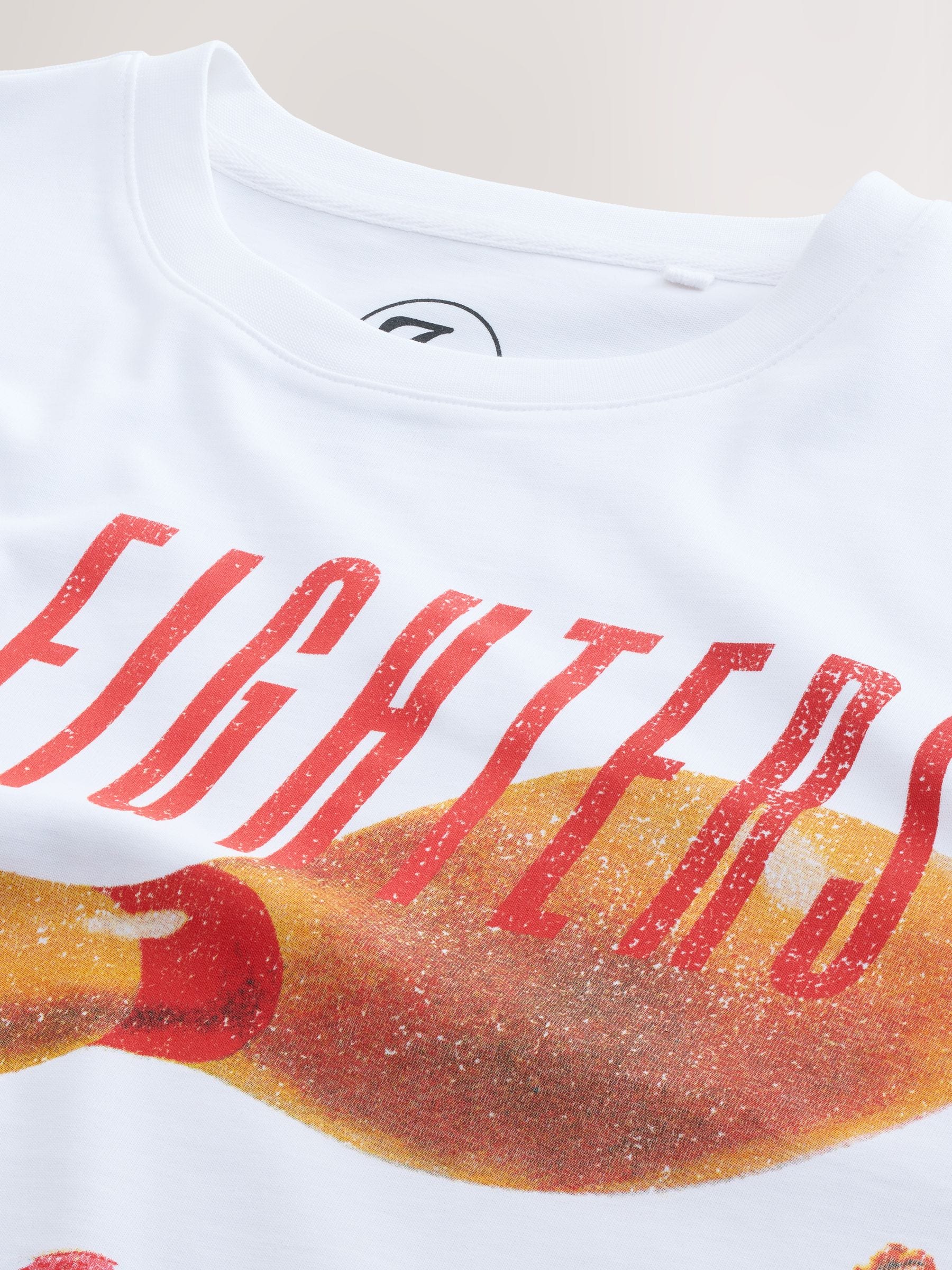 Buy White Foo Fighters Relaxed Fit Band Graphic Print T-Shirt from