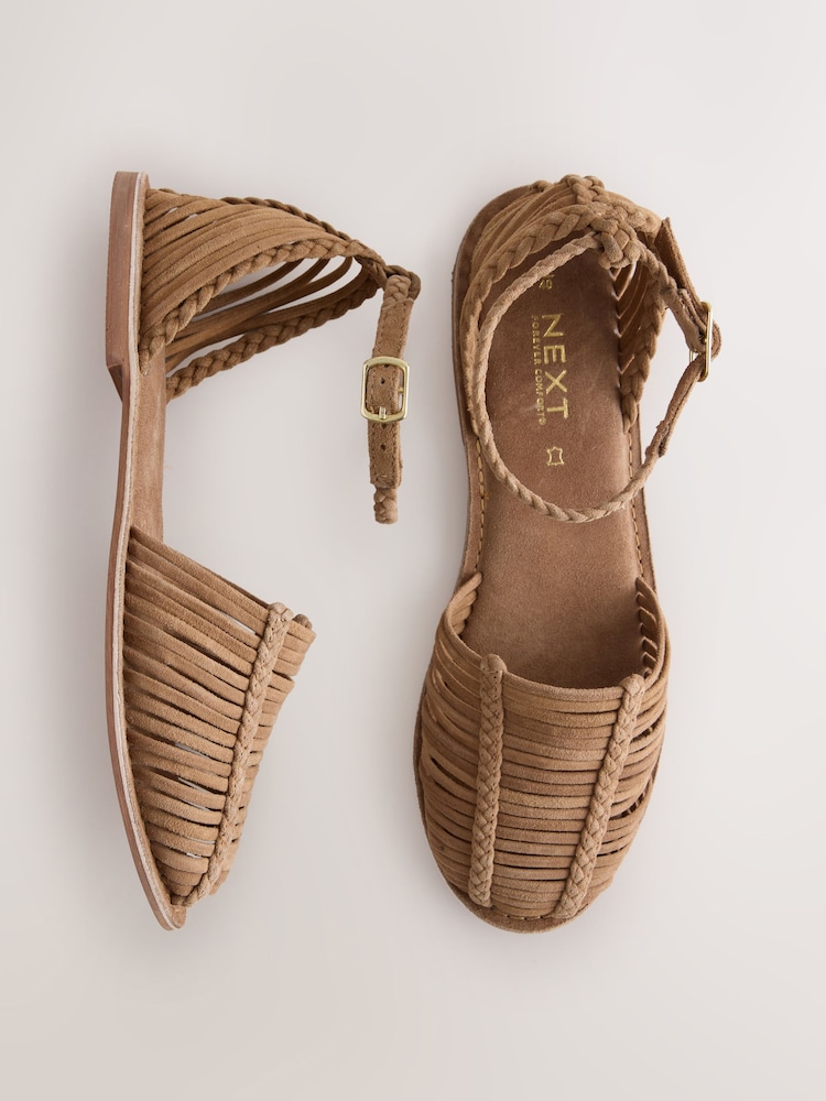Camel Forever Comfort® Hurache Flats - Image 1 of 5