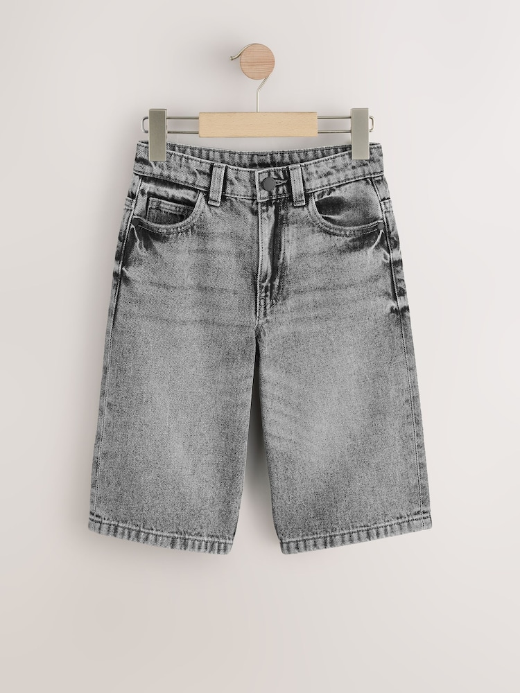 Grau - Longer Line Shorts (3-16yrs) - Bild 1 von 5