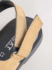 Tan Brown Forever Comfort® Leather Fisherman Flats - Image 13 of 13