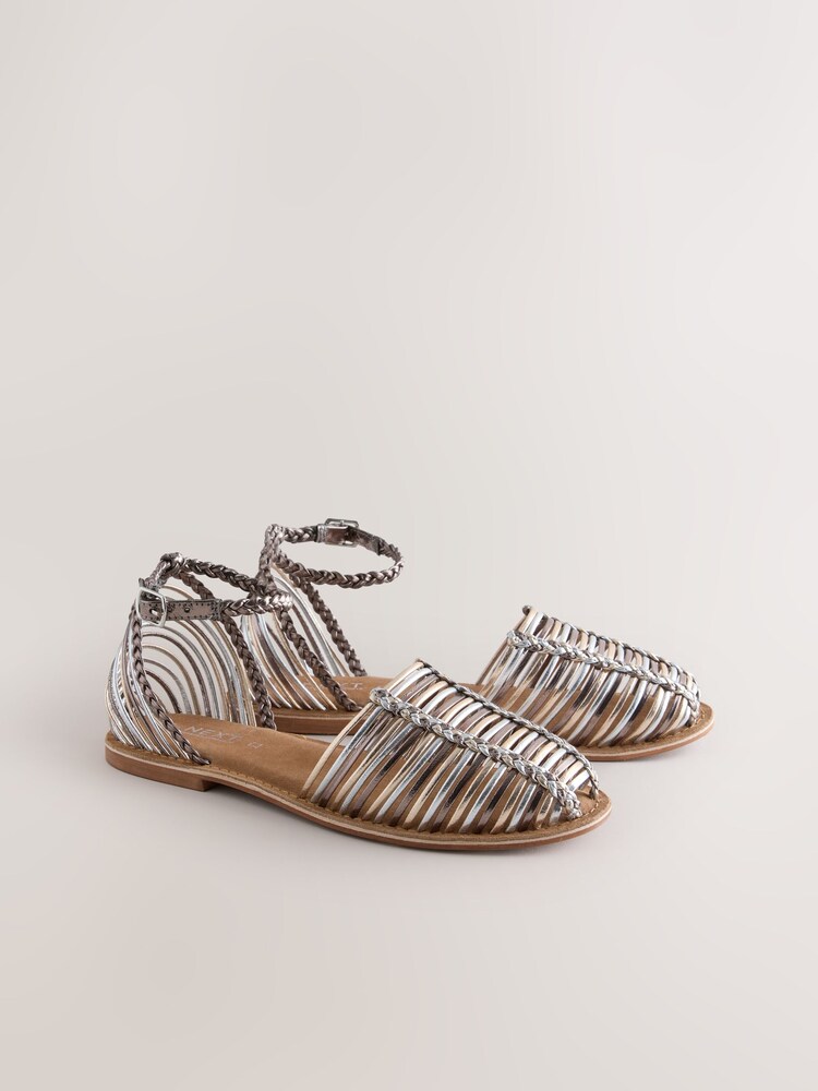 Metallic Forever Comfort® Hurache Flats - Image 2 of 5