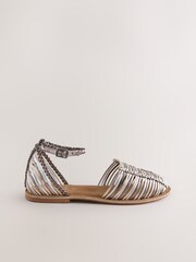 Metallic Forever Comfort® Hurache Flats - Image 3 of 5