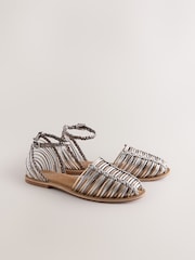 Metallic Forever Comfort® Hurache Flats - Image 7 of 10