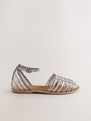 Metallic Forever Comfort® Hurache Flats - Image 8 of 10