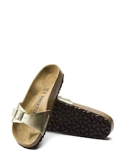 Gold - Birkenstock Madrid Birko Flor Sandalen - Bild 5 von 6