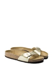 Gold - Birkenstock Madrid Birko Flor Sandalen - Bild 6 von 6