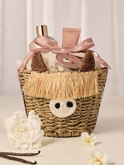 Hamish The Highland Cow Bath and Body Gift Basket - Image 1 of 2