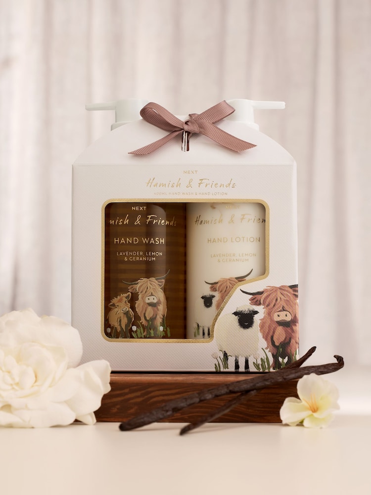 Hamish The Highland Cow Hand Wash and Lotion Set - Image 1 of 2
