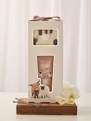 Hamish The Highland Cow Foot Cream and Cosy Sock Gift Set - Image 2 of 3