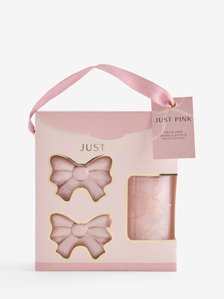 Just Pink Bubble Bath and Bath Fizzer Set - Image 3 of 3 Just Pink Bubble Bath and Bath Fizzer Set - Image 3 of 3