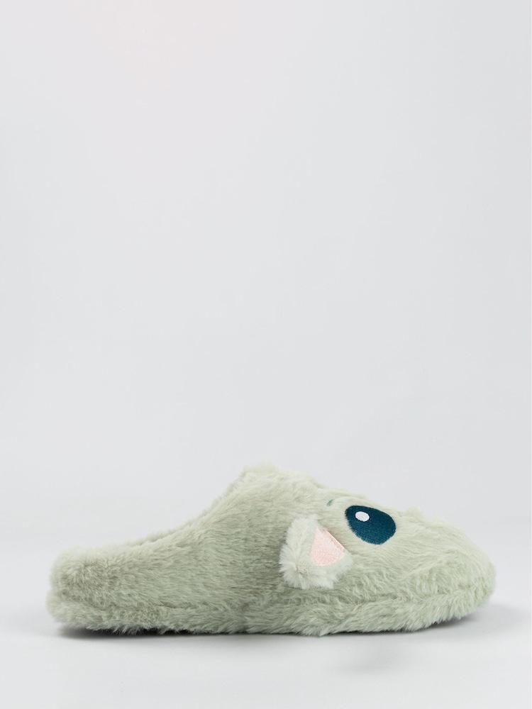 Vanilla Underground Green Star Wars Grogu Slippers - Image 2 of 6 Vanilla Underground Green Star Wars Grogu Slippers - Image 2 of 6