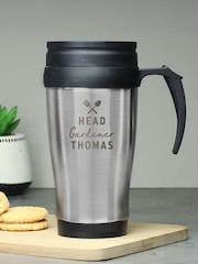 Personalised Head Gardener Travel Mug by PMC - Image 2 of 3