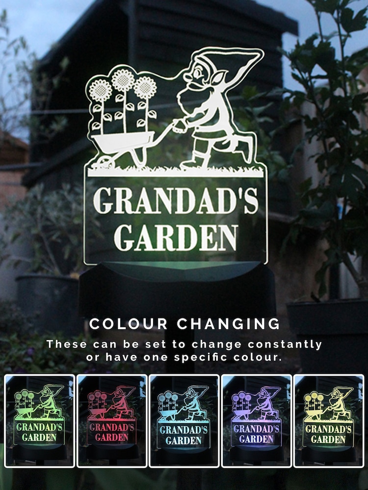 Personalised Gnome Garden Outdoor Solar Light by PMC - Slika 1 iz 4
