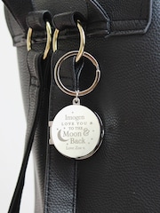 Personalised To the Moon and Back Photo Keyring by PMC - Image 3 of 4