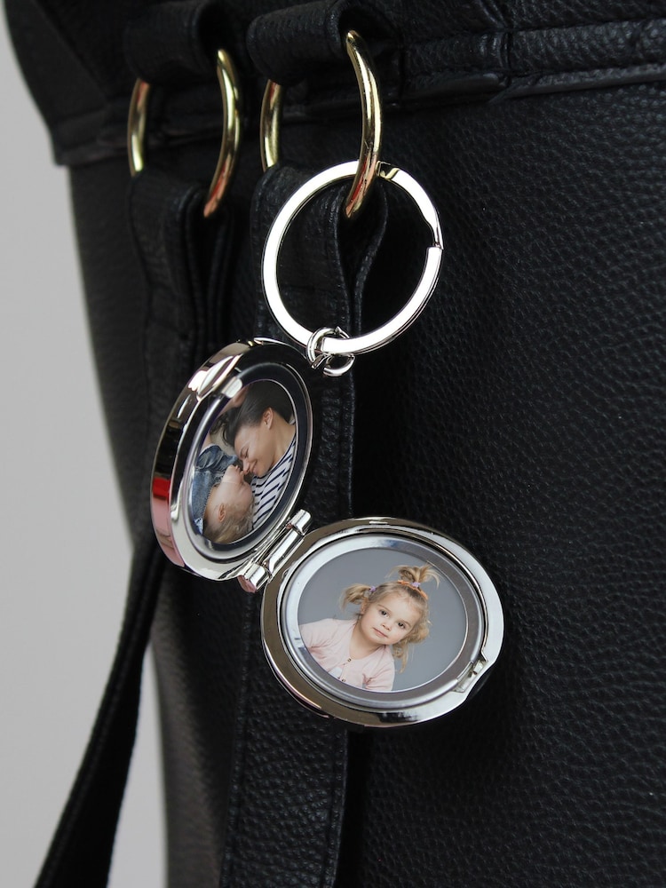 Personalised To the Moon and Back Photo Keyring by PMC - Image 4 of 4