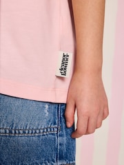 Eleanor Bowmer Pink Boucle Love Graphic T-Shirt - Image 5 of 11