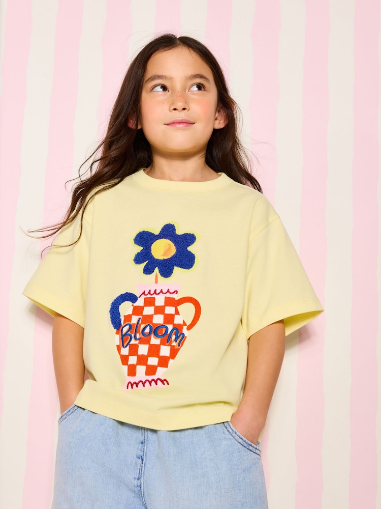 Eleanor Bowmer Yellow Bloom Graphic T-Shirt - Image 2 of 12