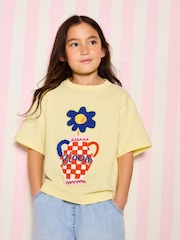 Eleanor Bowmer Yellow Bloom Graphic T-Shirt - Image 3 of 12
