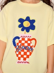 Eleanor Bowmer Yellow Bloom Graphic T-Shirt - Image 7 of 12