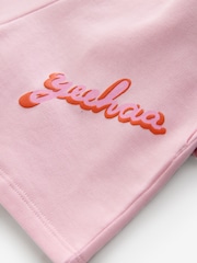 Eleanor Bowmer Pink Cowgirl Sweat and Shorts 2 Piece Set - Image 11 of 12