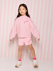 Eleanor Bowmer Pink Cowgirl Sweat and Shorts 2 Piece Set - Image 2 of 6