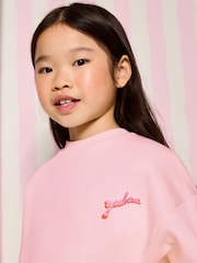 Eleanor Bowmer Pink Cowgirl Sweat and Shorts 2 Piece Set - Image 4 of 6