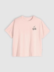 Levi's® Pink Back Cherry Graphic Oversize T-Shirt - Image 4 of 5