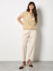 Apricot Gold Sparkle Batwing Top - Image 3 of 4