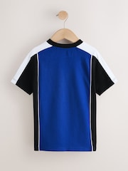 Cobalt Blue Sport Colourblock Short Sleeve T-Shirt (3-16yrs) - Image 2 of 4